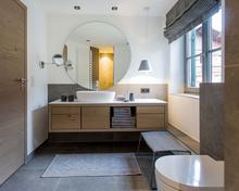 Badezimmer der Ferienwohnung drei