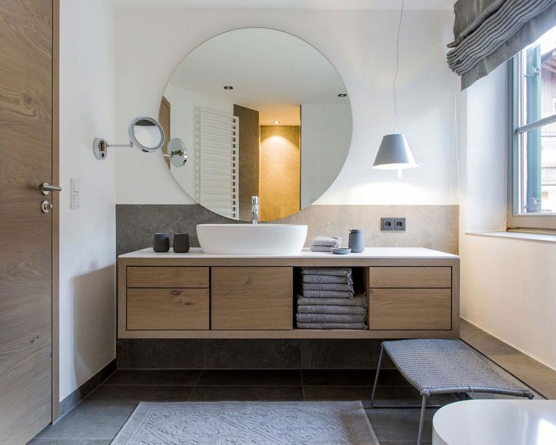 Badezimmer der Ferienwohnung drei