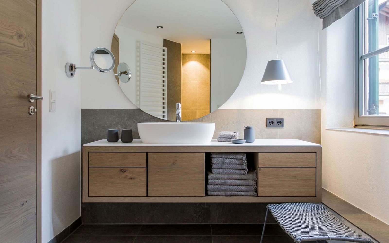 Badezimmer der Ferienwohnung drei