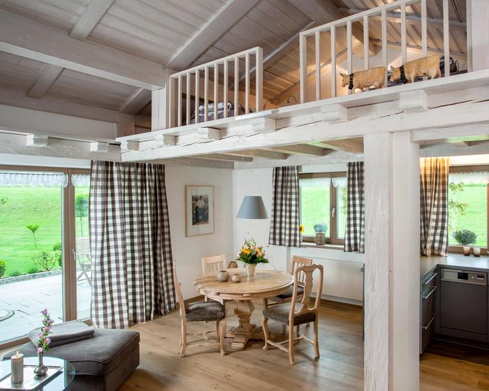 Komplettansicht der Ferienwohung zwei mit Galerie