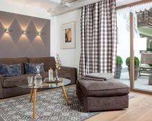 Wohnraum der Ferienwohnung zwei