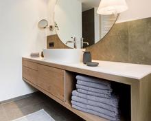 Badezimmer der Ferienwohnung drei