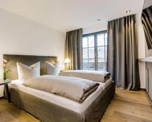 Schlafzimmer der Ferienwohnung vier