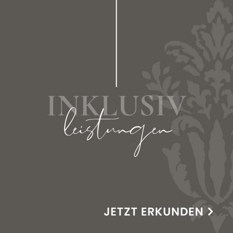 Menükachel mit Link zu den Inklusivleistungen