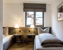 Einzelbetten der Ferienwohnung drei