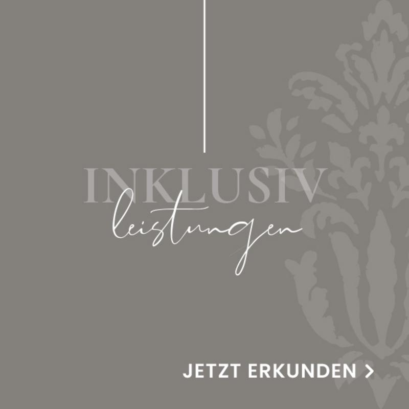 Menükacheln mit Link zu den Inklusivleistungen