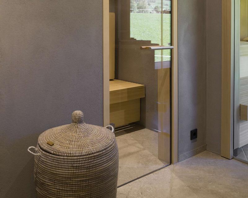 Gang des Saunahauses