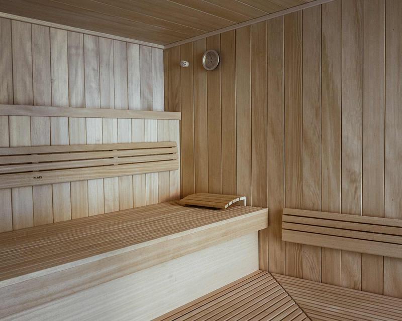 Sauna von innen
